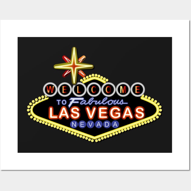 Las Vegas - Sign Wall Art by twix123844